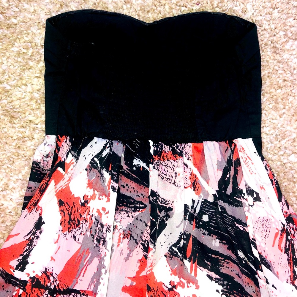 SEDUCTIONS HIGH-LOW DRESS